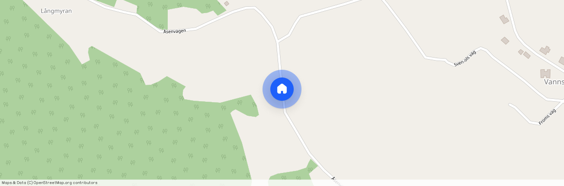 Åsenvägen, Bergvik