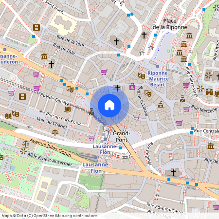 Rue du Grand - Pont 8, 1003 Lausanne