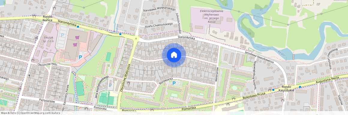 ul. Ludowa, Wejherowo, wejherowski, pomorskie