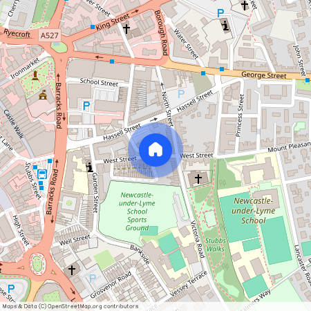 West Street, Newcastle, Staffordshire, ST5