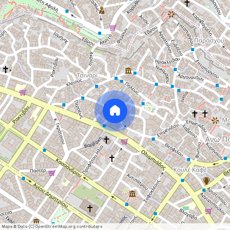 Άθωνος 11-21, 546 33, Θεσσαλονίκη (546 33), Άνω Πόλη (Θεσσαλονίκη - Δήμος)
