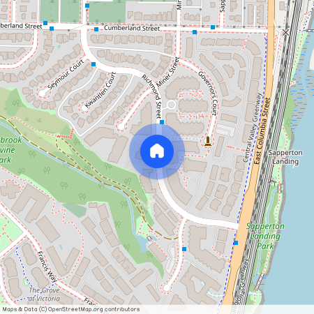 google map, New Westminster, New Westminster, Metro Vancouver, V3L 5P5