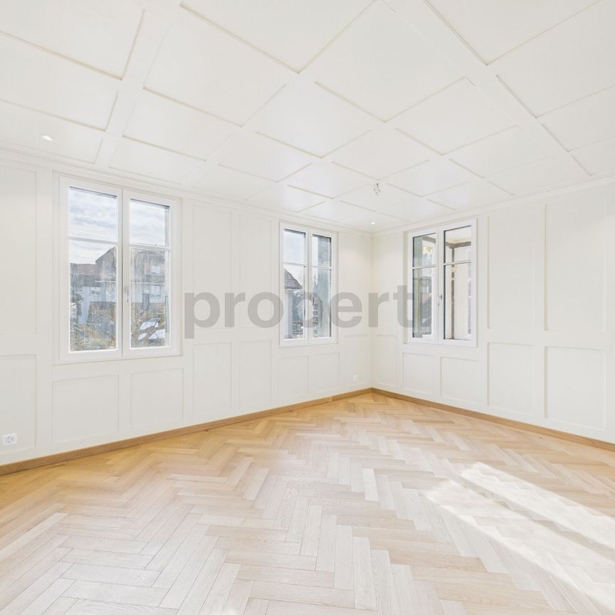 Newly renovated 4.5-room apartment with balcony in Oberdiessbach - Photo 1