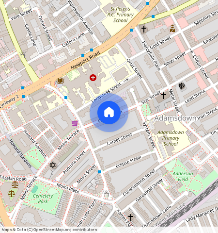 Planet Street, Cardiff., CF24