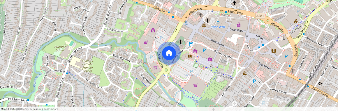 11 Mitre Court, 34 Worthing Road, Horsham, West Sussex, RH12