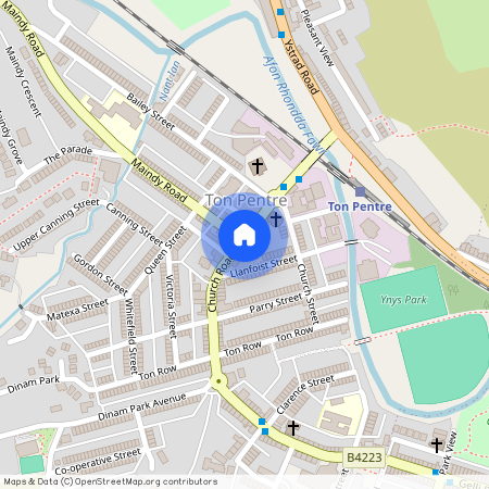 Church Road, Ton Pentre, Pentre, CF41