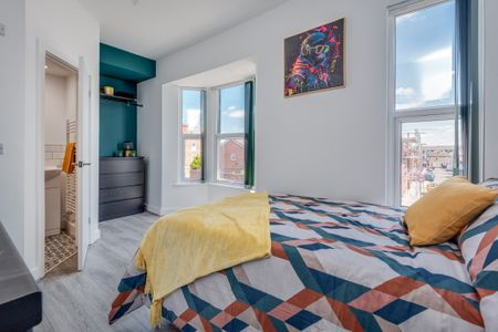 Stunning 7bed All Ensuite HMO Room 4 - Studio Room Kitchenette & Ensuite (1st f) - Photo 5