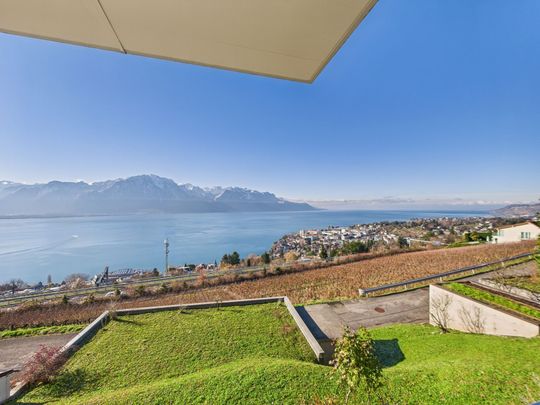 Appartement dexception avec vue panoramique sur le Léman à Montreux (Chernex) - Photo 1