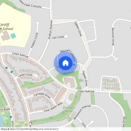 Claerwen Drive, Lakeside, CARDIFF
