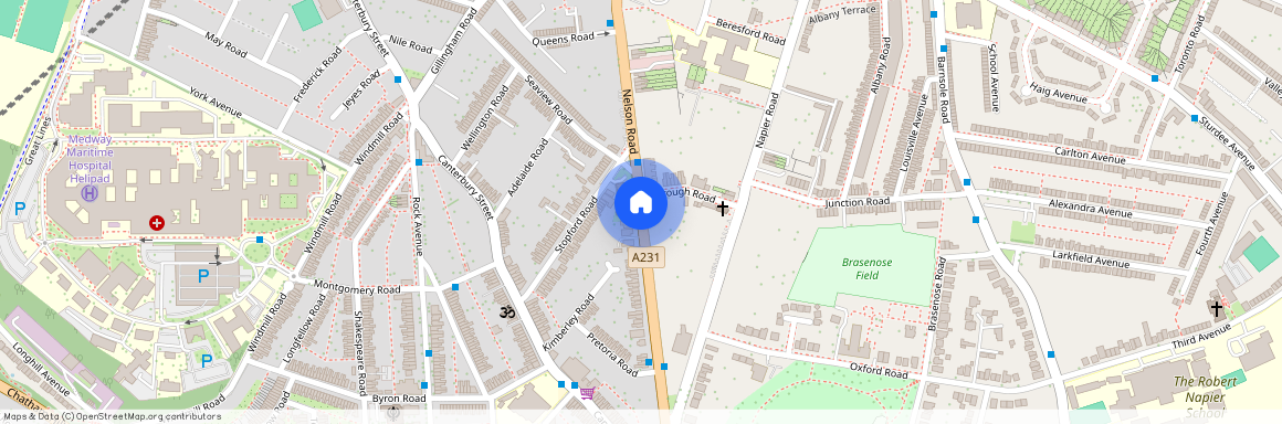 Nelson Road, Gillingham, Kent, ME7