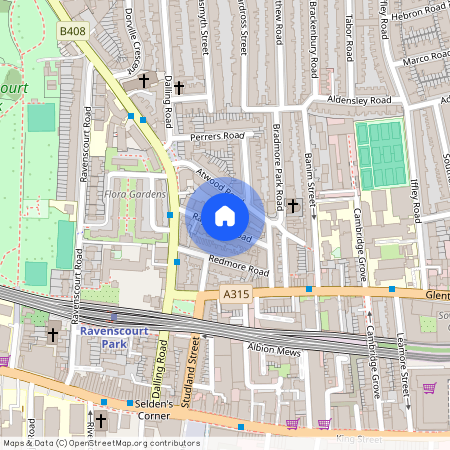 Raynham Road, Brackenbury Village, Hammersmith, W6