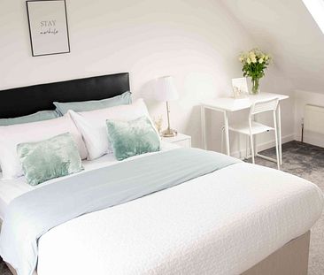 Modern double rooms in Brentford Room 5 - Photo 4