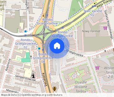 Jasne dwupoziomowe mieszkanie z windą, po remoncie – Grzegórzecka - Photo 1