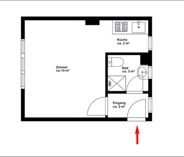 Neustadt / Sanierte 1-Zimmer Wohnung in zentraler Lage - Foto 1