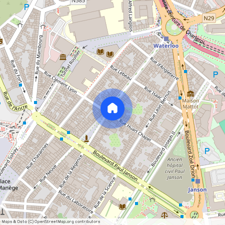 Avenue de Waterloo, 29, 6000, Charleroi