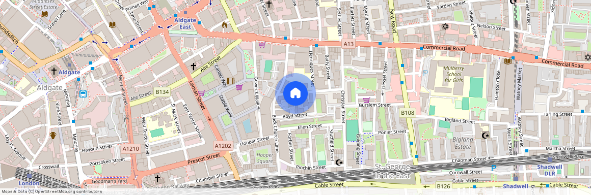 Constantine Court, Fairclough Street, E1