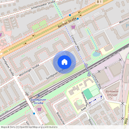 Mörchinger Str. 65, 14169 Berlin OT Zehlendorf, Zur Karte