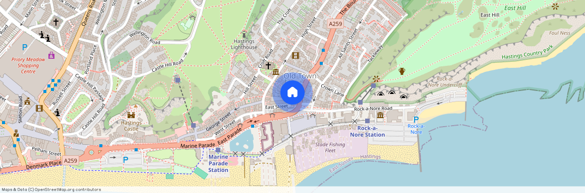 Winding Street, Hastings, TN34