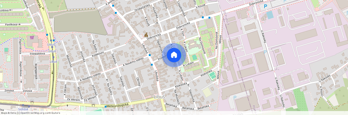 K lukám, Praha - Libuš