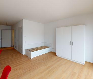 Möbliertes 1-Zimmer-Apartment mit Einbauküche und Balkon - Photo 1