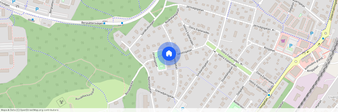 Idrottsgatan, Motala