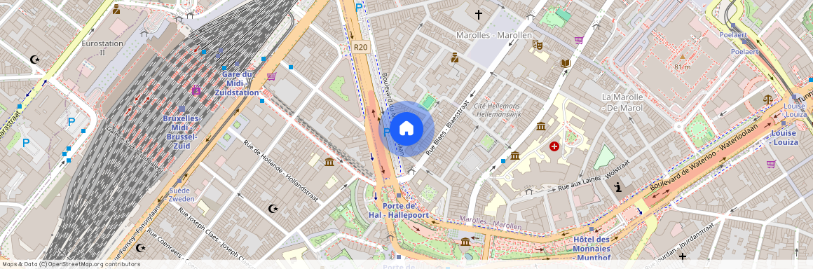 Rue des Ménages, 27/31, 1C, 1000, Brussels