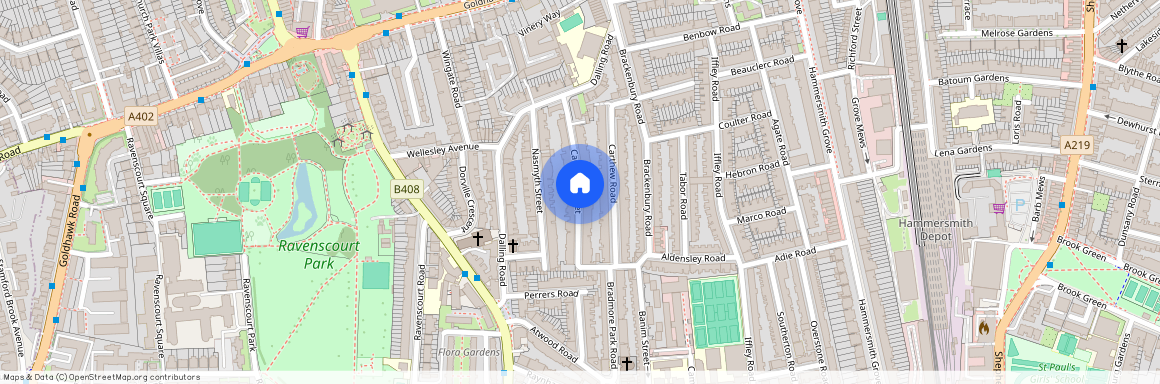 Cardross Street, Brackenbury Village, Hammersmith, W6