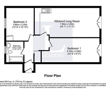2 bedroom flat to rent - Photo 2