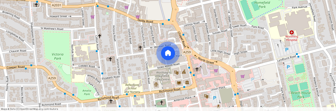 Christchurch Road, Worthing, BN11