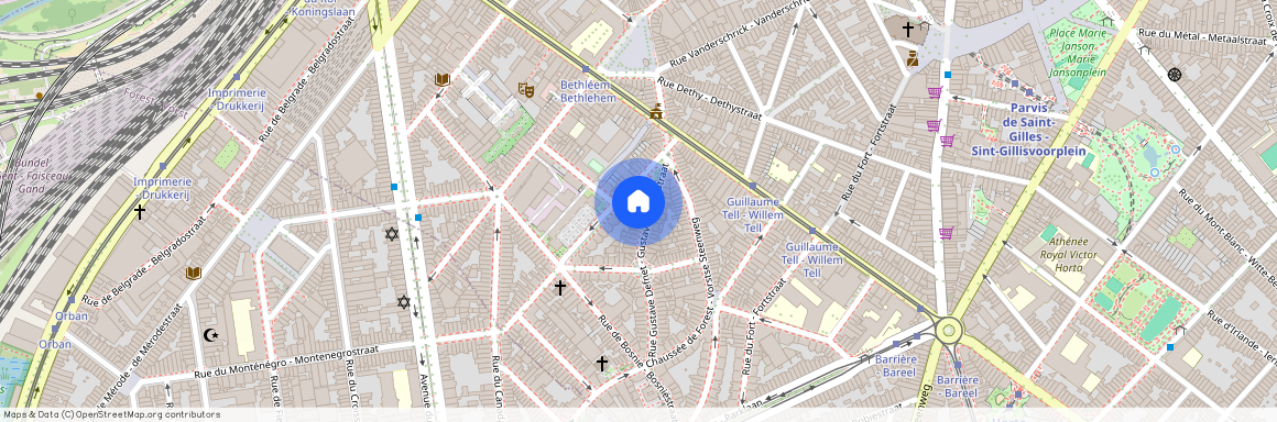 Rue Gustave Defnet, 17, 1060, Saint-Gilles