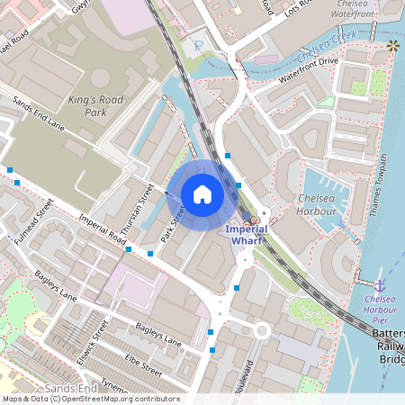 Park Street, Fulham, SW6, London