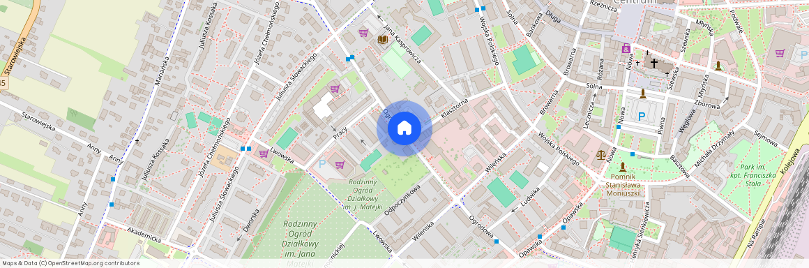ul. Ogrodowa, Racibórz, raciborski, śląskie