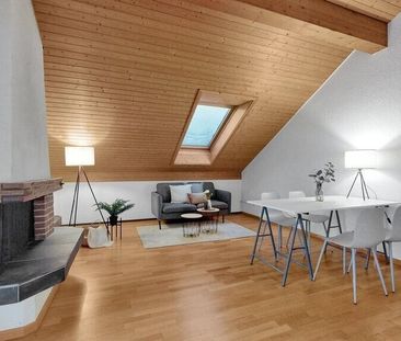 Attic apartment with cozy fireplace in Sonnenfeld - Photo 6
