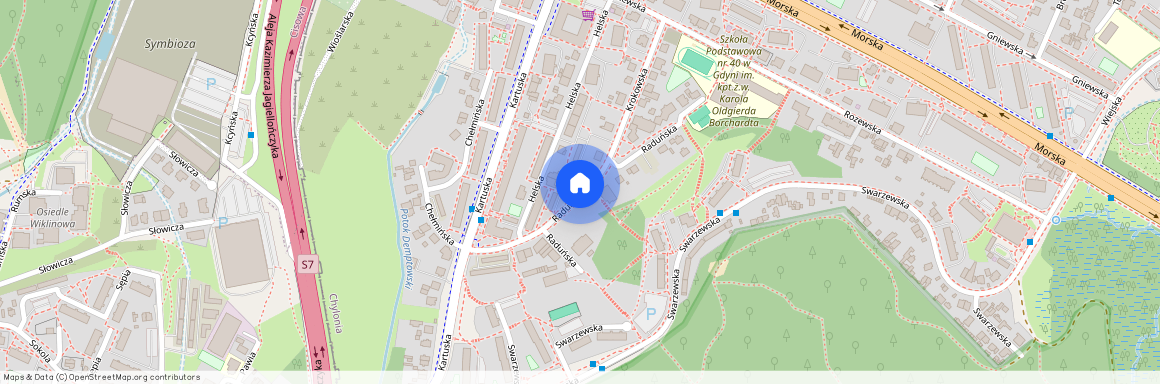 ul. Raduńska, Chylonia, Gdynia, pomorskie