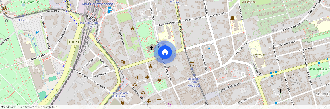 Clara-Zetkin-Straße, 07545, Clara-Zetkin-Straße    Gera