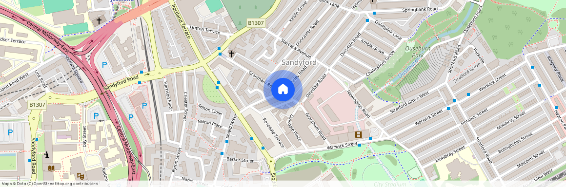 (?ppw) Grantham Road, Sandyford, Newcastle Upon Tyne, NE2