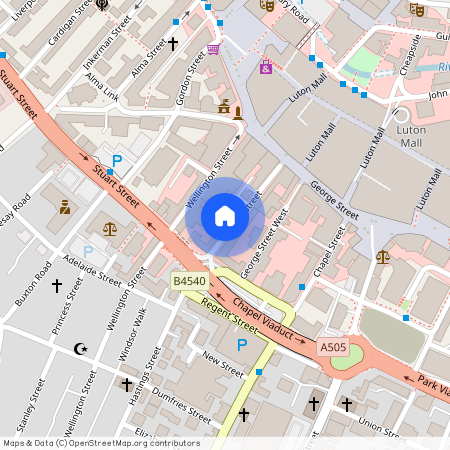 King Street, Luton, Bedfordshire, LU1