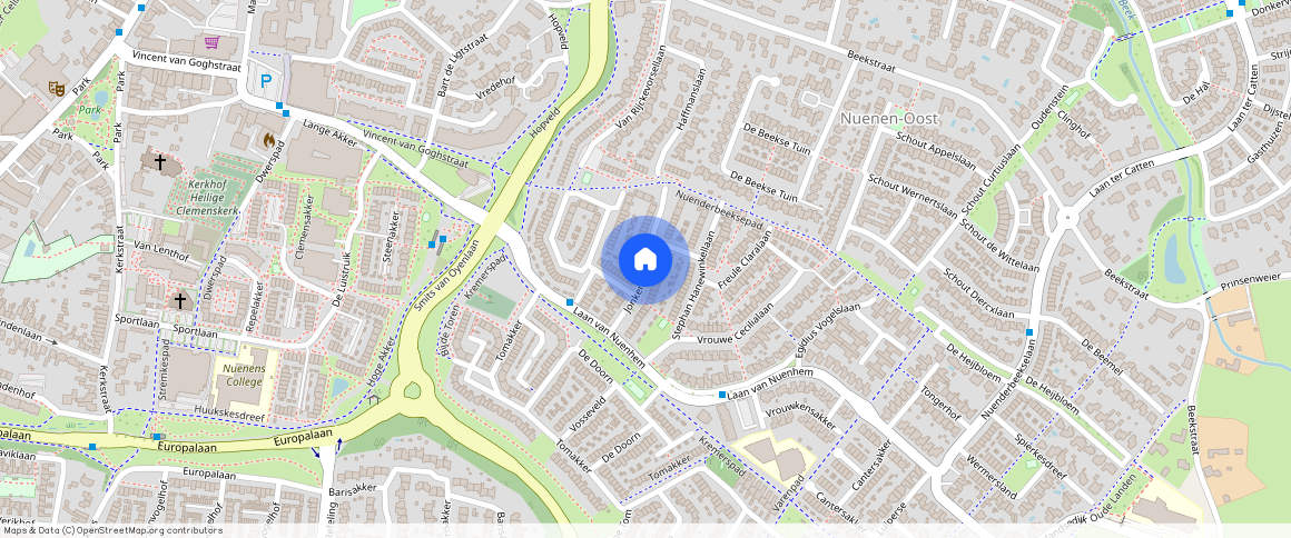 Nuenen-Oost, 5673 MJ, Jonker Florislaan, Nuenen