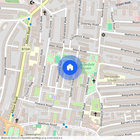 Burns House, N16 8TX