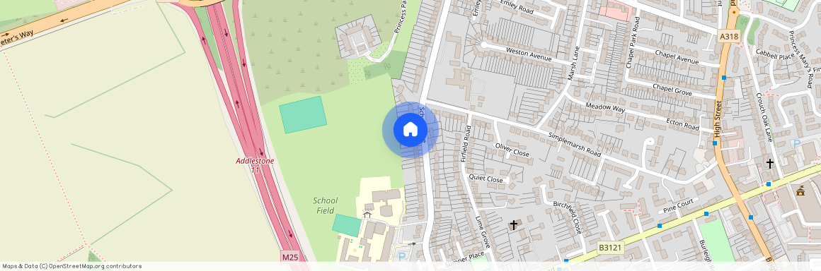 Addlestone, Surrey, KT15