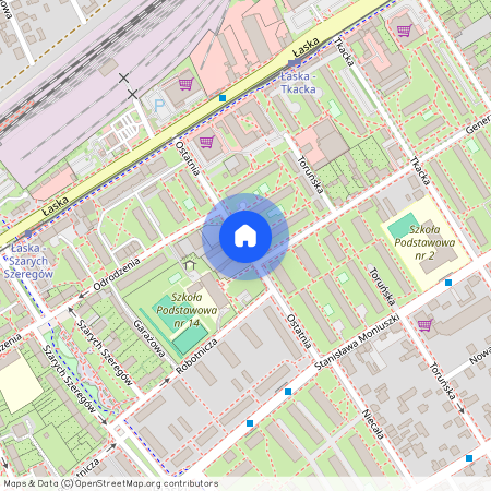 ul. Ostatnia, Pabianice, pabianicki, łódzkie