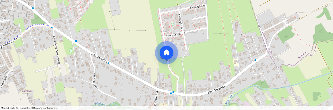 ul. św. Kingi, Wilkowyja, Rzeszów, podkarpackie