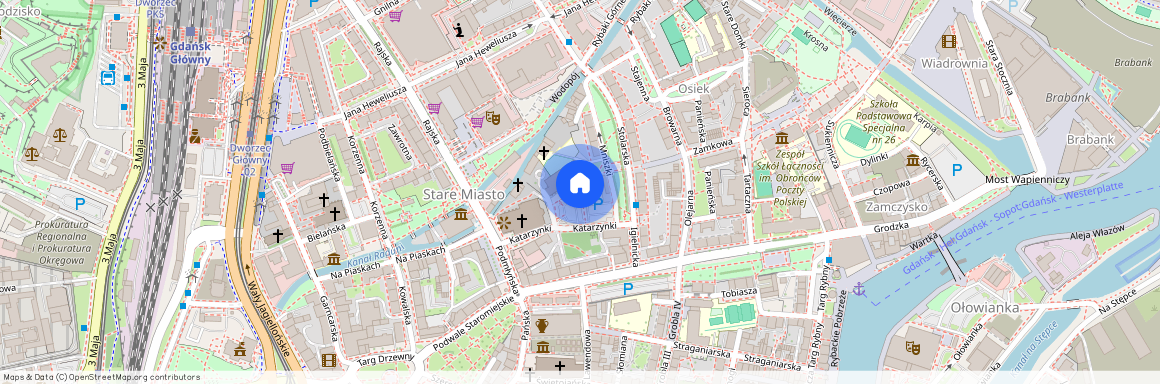 ul. Profesorska, Śródmieście, Gdańsk, pomorskie