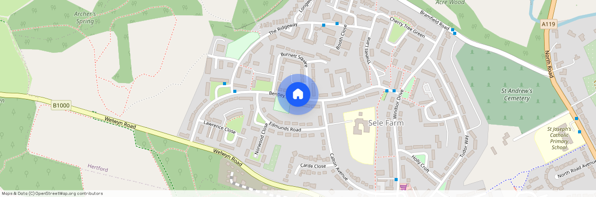 Bentley Road, Hertford