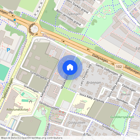 Lund, Skåne, Malakitgatan 2