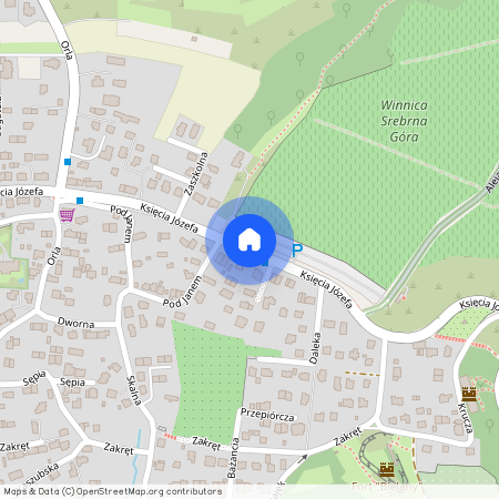 ul. Księcia Józefa, Bielany, Zwierzyniec, Kraków, małopolskie