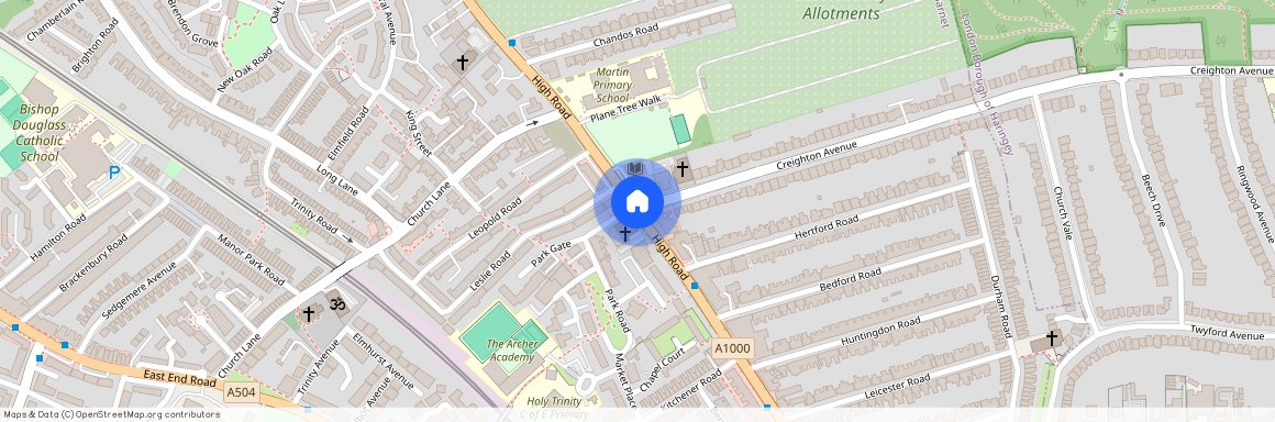 at London, Creighton House N2