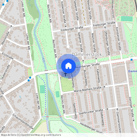 76199 Karlsruhe / Weiherfeld-Dammerstock