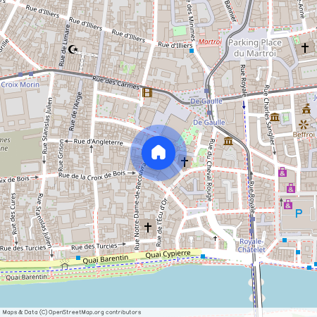 Appt: 87, 34 Rue Notre Dame de Recouvrance, Orléans France