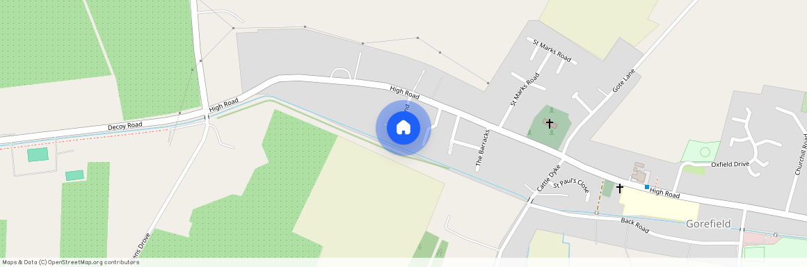 West End, Gorefield, Wisbech, PE13